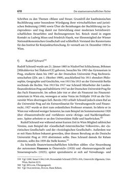 Bild der Seite - 610 - in Die Wiener Rechts- und Staatswissenschaftliche Fakultät 1918–1938