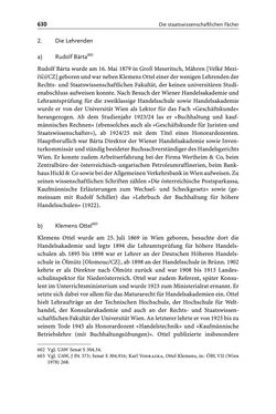 Image of the Page - 630 - in Die Wiener Rechts- und Staatswissenschaftliche Fakultät 1918–1938