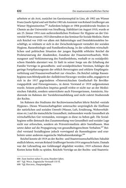 Image of the Page - 632 - in Die Wiener Rechts- und Staatswissenschaftliche Fakultät 1918–1938