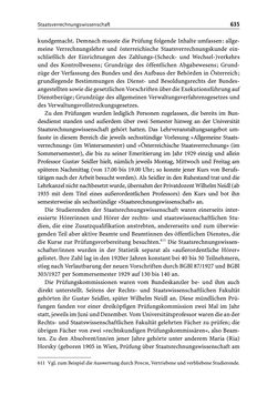 Image of the Page - 635 - in Die Wiener Rechts- und Staatswissenschaftliche Fakultät 1918–1938