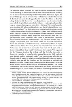 Image of the Page - 649 - in Die Wiener Rechts- und Staatswissenschaftliche Fakultät 1918–1938