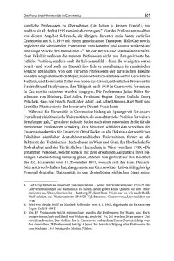 Image of the Page - 651 - in Die Wiener Rechts- und Staatswissenschaftliche Fakultät 1918–1938