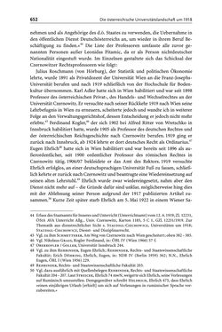 Image of the Page - 652 - in Die Wiener Rechts- und Staatswissenschaftliche Fakultät 1918–1938