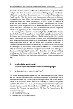 Bild der Seite - 703 - in Die Wiener Rechts- und Staatswissenschaftliche Fakultät 1918–1938