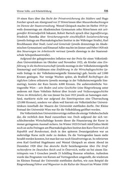 Bild der Seite - 725 - in Die Wiener Rechts- und Staatswissenschaftliche Fakultät 1918–1938