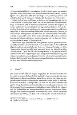 Bild der Seite - 726 - in Die Wiener Rechts- und Staatswissenschaftliche Fakultät 1918–1938