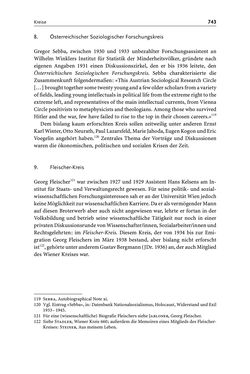 Image of the Page - 743 - in Die Wiener Rechts- und Staatswissenschaftliche Fakultät 1918–1938