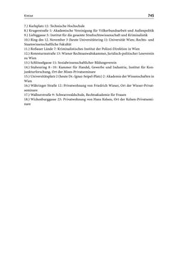 Image of the Page - 745 - in Die Wiener Rechts- und Staatswissenschaftliche Fakultät 1918–1938