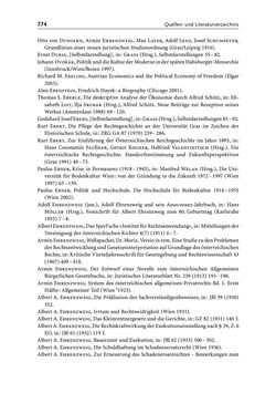 Image of the Page - 774 - in Die Wiener Rechts- und Staatswissenschaftliche Fakultät 1918–1938