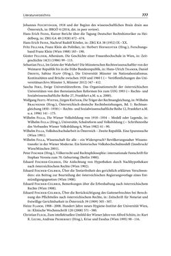 Image of the Page - 777 - in Die Wiener Rechts- und Staatswissenschaftliche Fakultät 1918–1938
