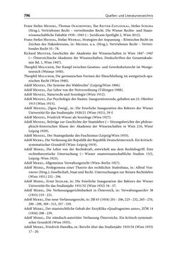 Image of the Page - 796 - in Die Wiener Rechts- und Staatswissenschaftliche Fakultät 1918–1938