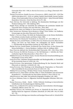 Image of the Page - 802 - in Die Wiener Rechts- und Staatswissenschaftliche Fakultät 1918–1938
