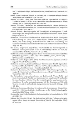 Image of the Page - 806 - in Die Wiener Rechts- und Staatswissenschaftliche Fakultät 1918–1938