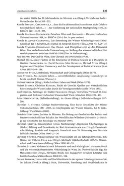 Image of the Page - 813 - in Die Wiener Rechts- und Staatswissenschaftliche Fakultät 1918–1938