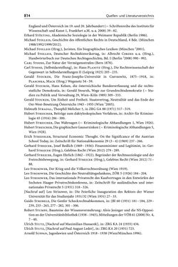 Image of the Page - 814 - in Die Wiener Rechts- und Staatswissenschaftliche Fakultät 1918–1938