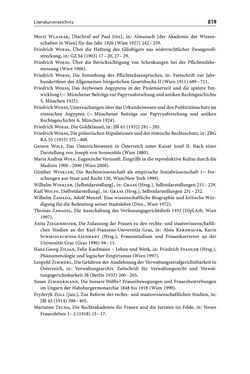 Image of the Page - 819 - in Die Wiener Rechts- und Staatswissenschaftliche Fakultät 1918–1938