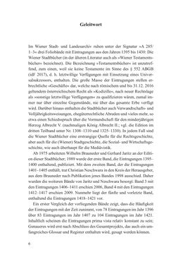 Bild der Seite - 6 - in Die Wiener Stadtbücher 1395-1430, Band 5