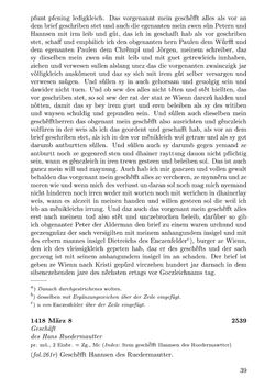 Bild der Seite - 39 - in Die Wiener Stadtbücher 1395-1430, Band 5