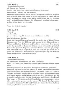 Image of the Page - 55 - in Die Wiener Stadtbücher 1395-1430, Volume 5