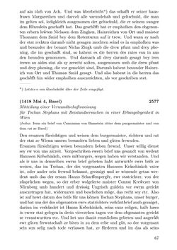 Bild der Seite - 67 - in Die Wiener Stadtbücher 1395-1430, Band 5