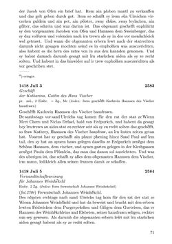 Image of the Page - 71 - in Die Wiener Stadtbücher 1395-1430, Volume 5