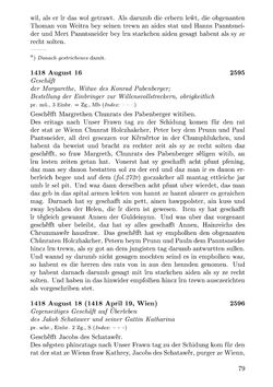Image of the Page - 79 - in Die Wiener Stadtbücher 1395-1430, Volume 5