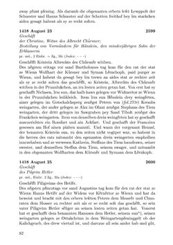 Image of the Page - 82 - in Die Wiener Stadtbücher 1395-1430, Volume 5