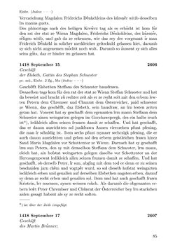 Image of the Page - 85 - in Die Wiener Stadtbücher 1395-1430, Volume 5
