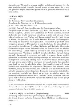 Image of the Page - 140 - in Die Wiener Stadtbücher 1395-1430, Volume 5