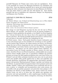 Image of the Page - 151 - in Die Wiener Stadtbücher 1395-1430, Volume 5