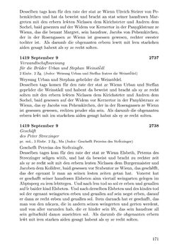 Bild der Seite - 171 - in Die Wiener Stadtbücher 1395-1430, Band 5