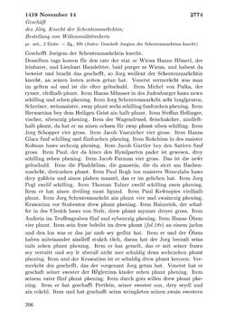 Image of the Page - 206 - in Die Wiener Stadtbücher 1395-1430, Volume 5