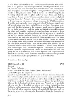 Image of the Page - 214 - in Die Wiener Stadtbücher 1395-1430, Volume 5