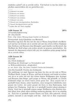 Image of the Page - 276 - in Die Wiener Stadtbücher 1395-1430, Volume 5