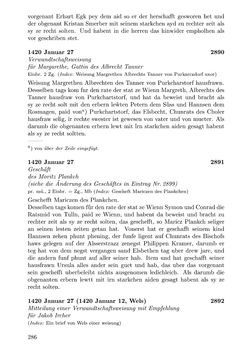 Image of the Page - 286 - in Die Wiener Stadtbücher 1395-1430, Volume 5