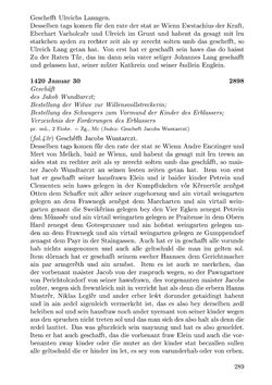Image of the Page - 289 - in Die Wiener Stadtbücher 1395-1430, Volume 5