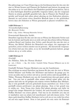 Image of the Page - 291 - in Die Wiener Stadtbücher 1395-1430, Volume 5