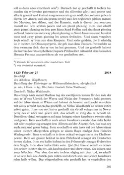 Image of the Page - 301 - in Die Wiener Stadtbücher 1395-1430, Volume 5