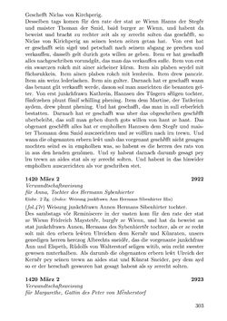 Image of the Page - 303 - in Die Wiener Stadtbücher 1395-1430, Volume 5