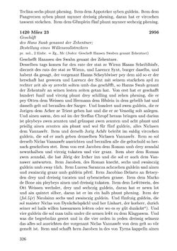 Image of the Page - 326 - in Die Wiener Stadtbücher 1395-1430, Volume 5