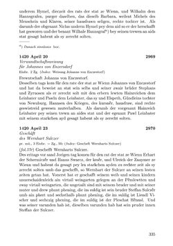 Image of the Page - 335 - in Die Wiener Stadtbücher 1395-1430, Volume 5