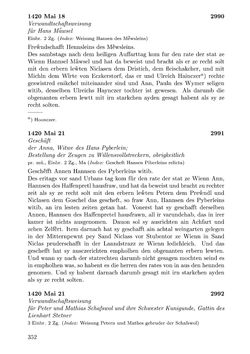 Bild der Seite - 352 - in Die Wiener Stadtbücher 1395-1430, Band 5