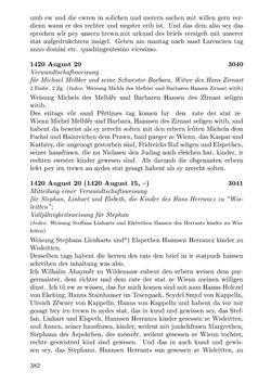Bild der Seite - 382 - in Die Wiener Stadtbücher 1395-1430, Band 5