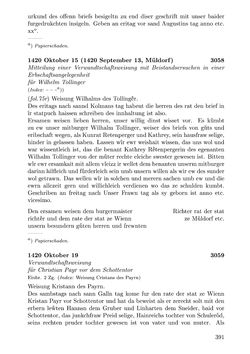 Bild der Seite - 391 - in Die Wiener Stadtbücher 1395-1430, Band 5
