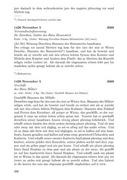 Image of the Page - 396 - in Die Wiener Stadtbücher 1395-1430, Volume 5