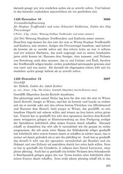 Image of the Page - 403 - in Die Wiener Stadtbücher 1395-1430, Volume 5