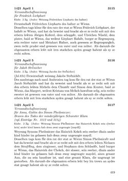 Bild der Seite - 419 - in Die Wiener Stadtbücher 1395-1430, Band 5