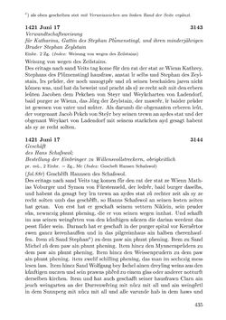 Image of the Page - 435 - in Die Wiener Stadtbücher 1395-1430, Volume 5