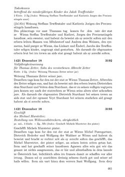 Image of the Page - 461 - in Die Wiener Stadtbücher 1395-1430, Volume 5