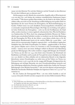 Image of the Page - 122 - in Wien als Festungsstadt im 16.Jahrhundert - Zum kartografischen Werk der Mailänder Familie Angielini